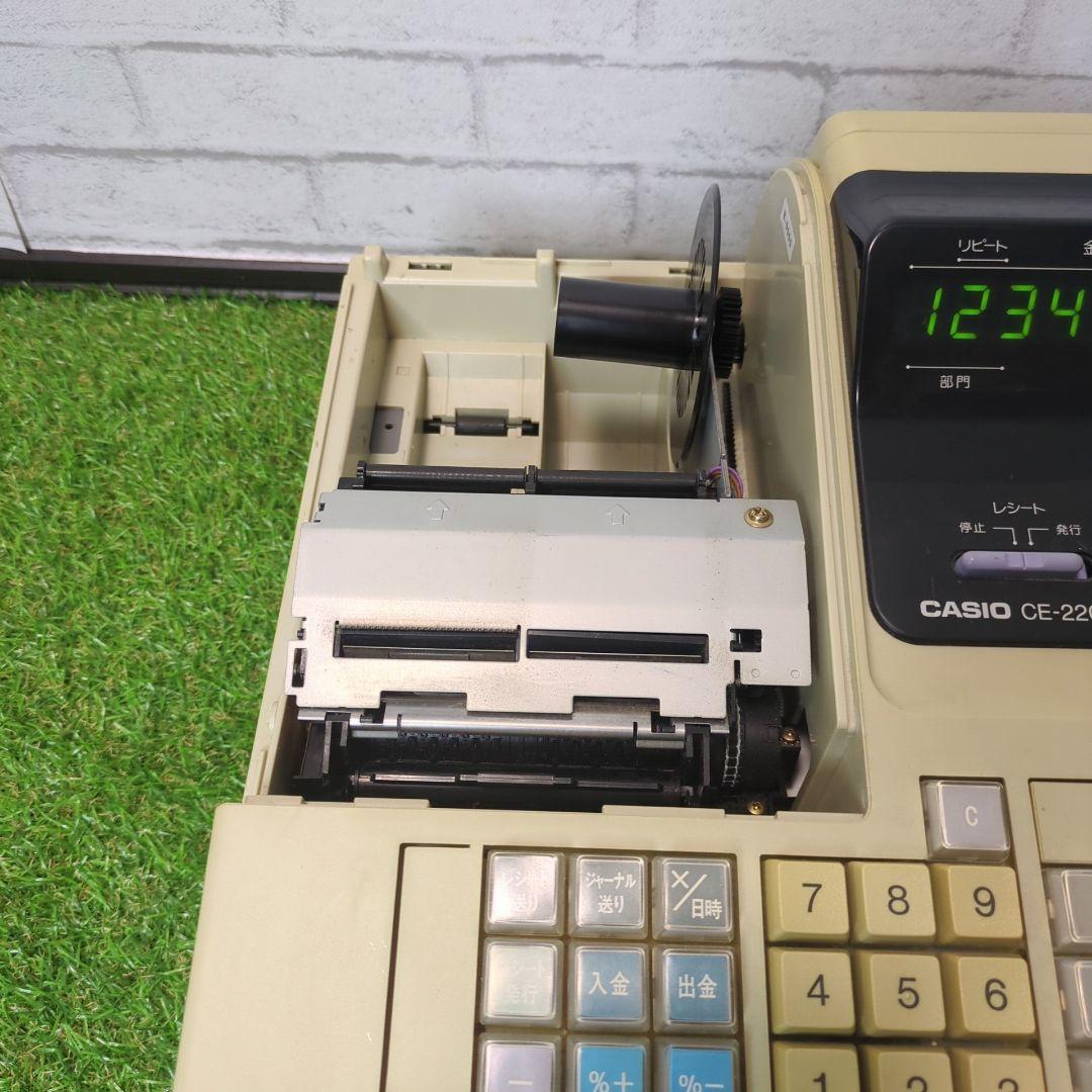 CASIO カシオ　レジスター　CE-2200　V