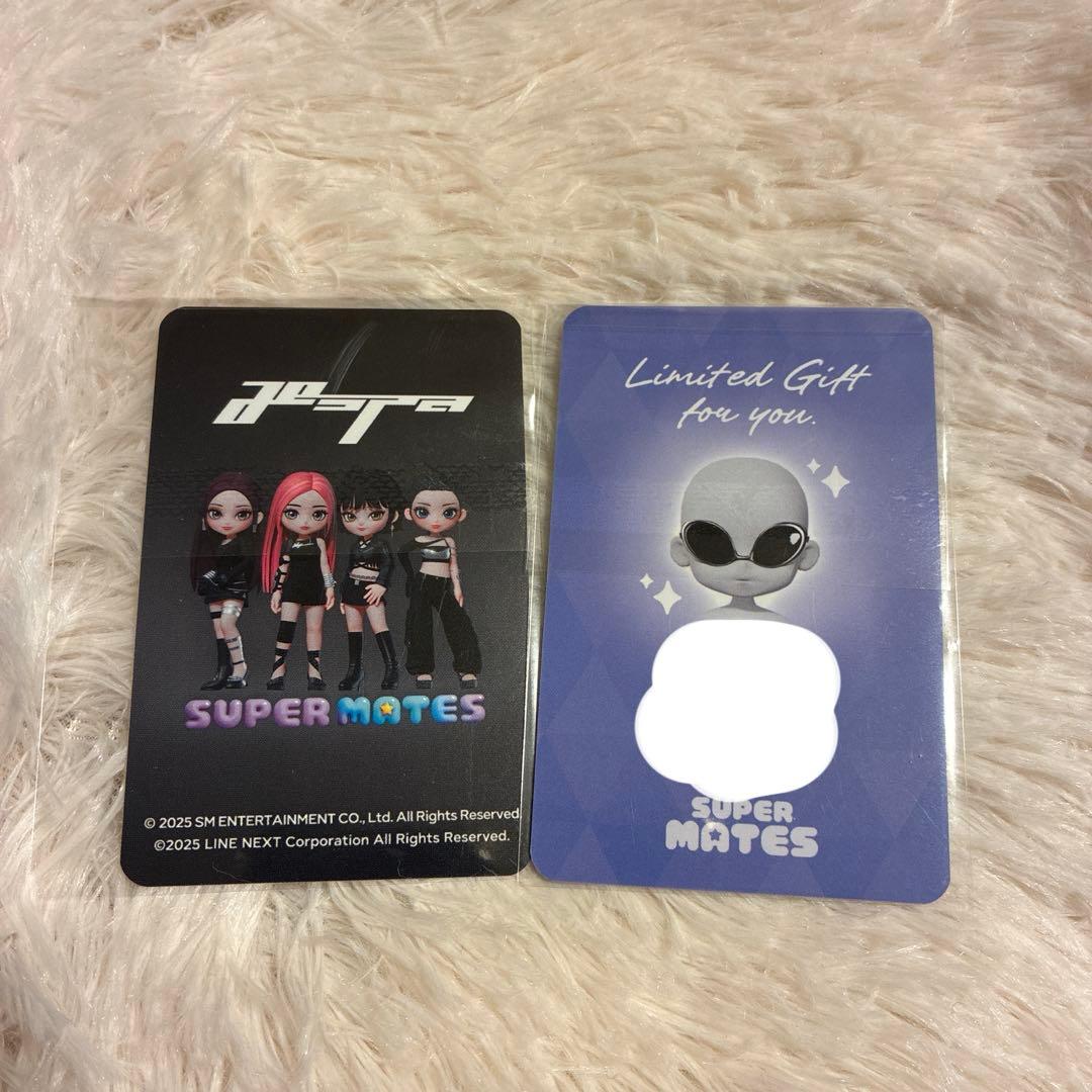 aespa ジゼル　supermates トレカ　新品未開封