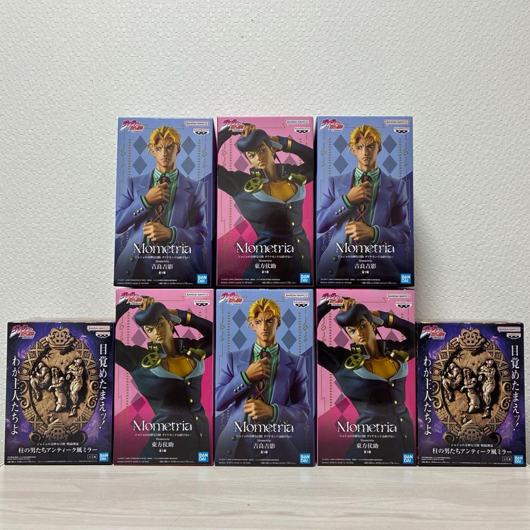 ジョジョの奇妙な冒険 フィギュア　アンティーク風ミラーまとめ売り　8セット