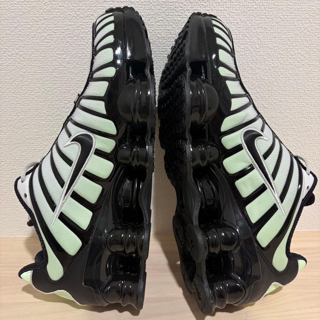 【新品】NIKE SHOX TL 27cm グリーン ブラック