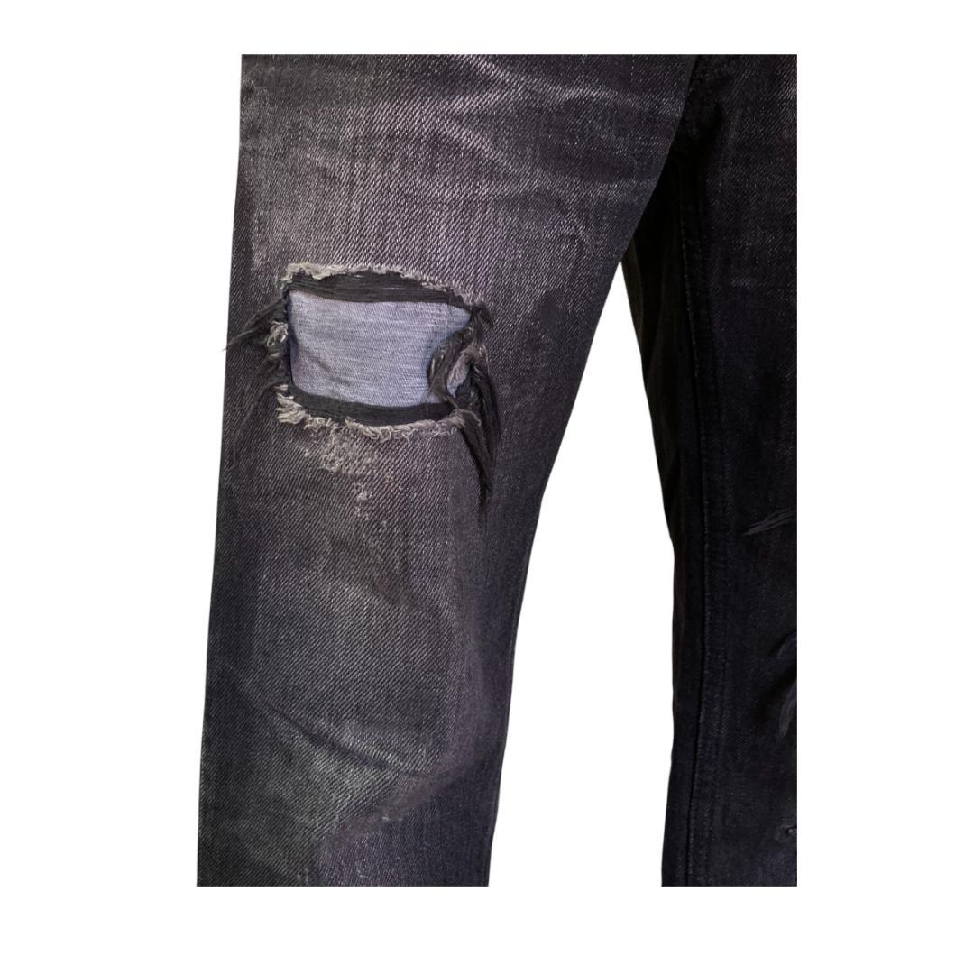 pledge プレッジ ブラック デニム・ジーンズ（その他） M