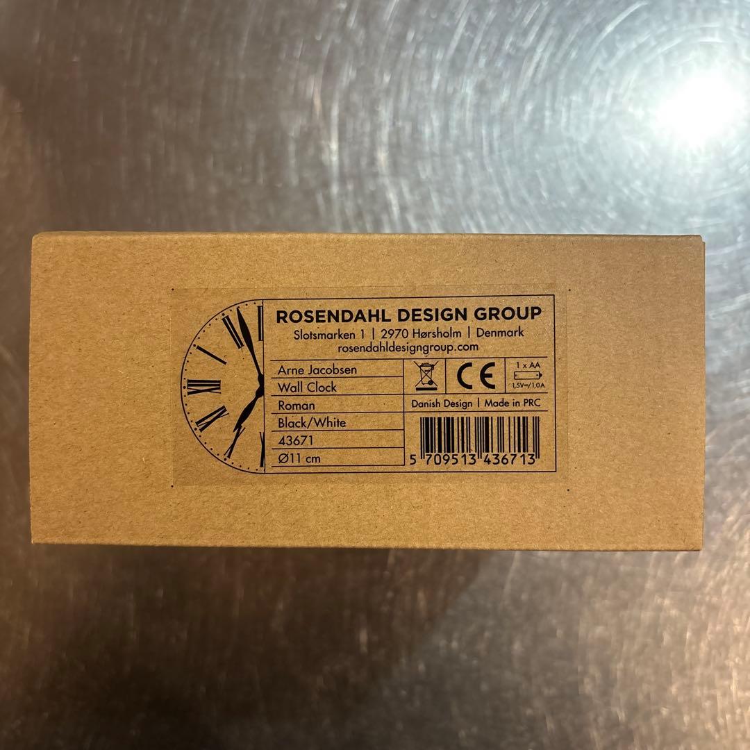 り*つ様 Arne Jacobsen ROMAN アラーム付き置時計 11cm