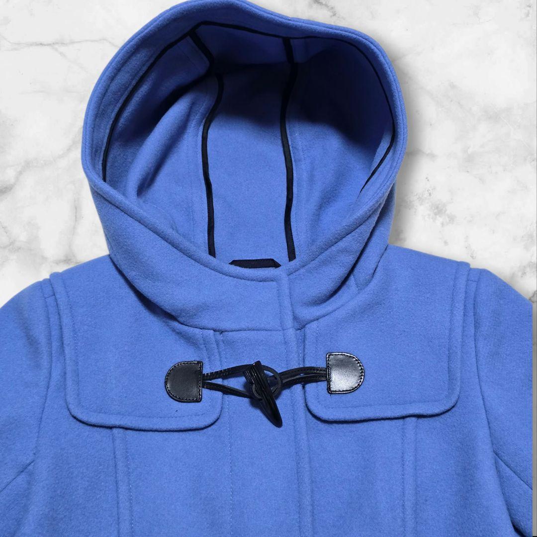 【超美品】BLUE LABEL CRESTBRIDGE　ダッフルコート　ブルー