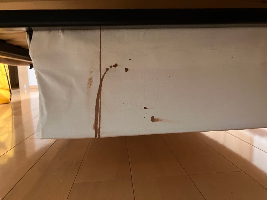 無印良品　オーク材ベッドフレーム　スモール