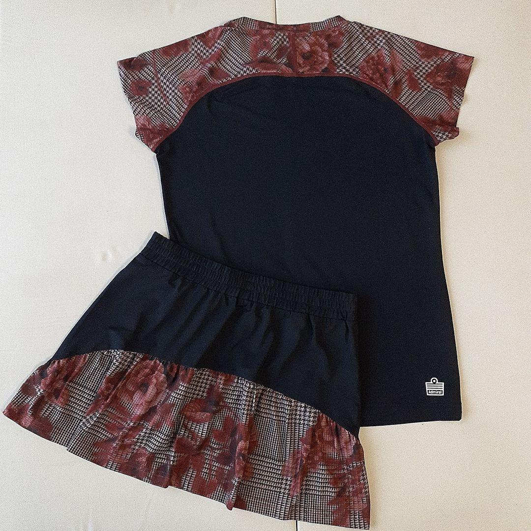 Admira レディーステニスウェア セットアップ シャツL・スコートM