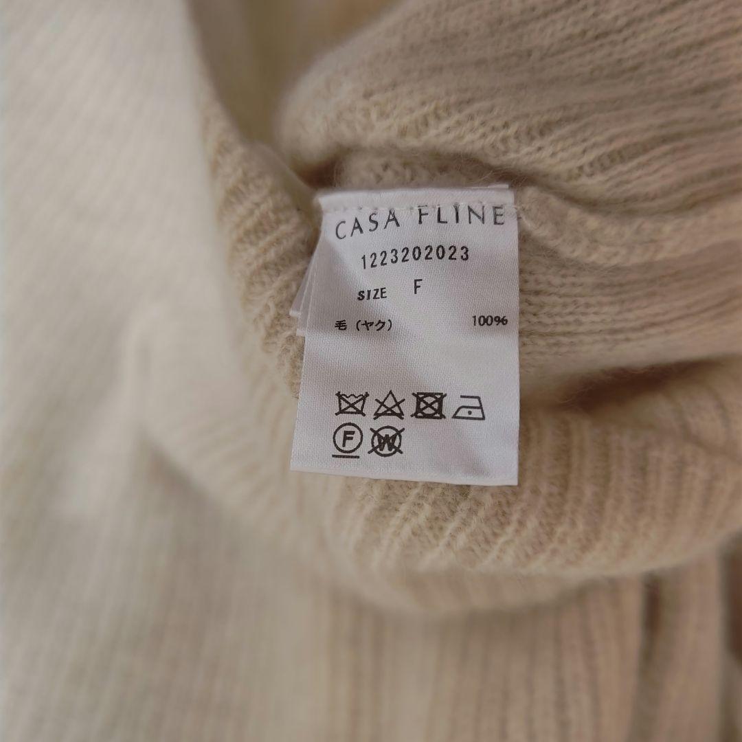 カーサフライン ヤク ニットプルオーバー