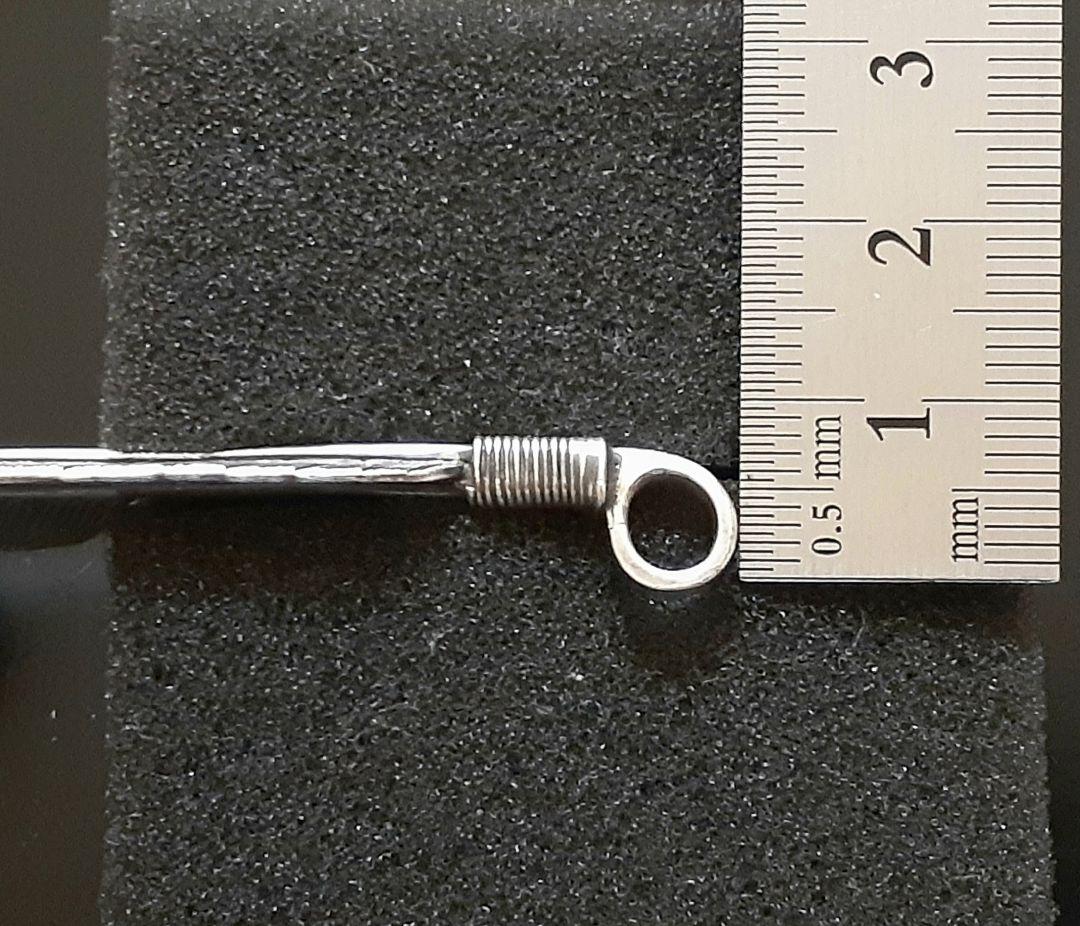 Chooke　チョーク　特大フェザー　シルバー　インディアンジュエリー 風