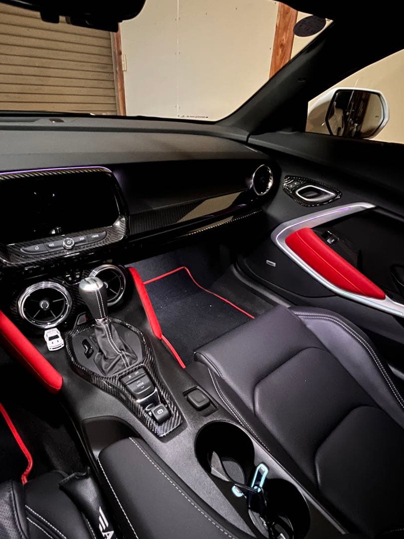 期間限定　ナビパネルのみ　カマロ　リアルカーボン　第6世代　2016 〜