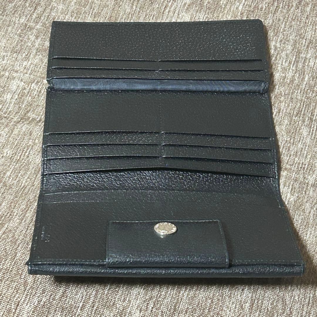 未使用　ギャランティー　箱付き　BVLGARI CLASSICO 長財布　黒