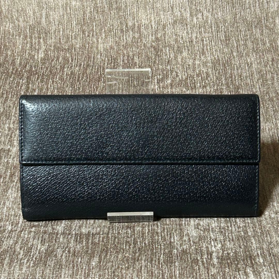未使用　ギャランティー　箱付き　BVLGARI CLASSICO 長財布　黒