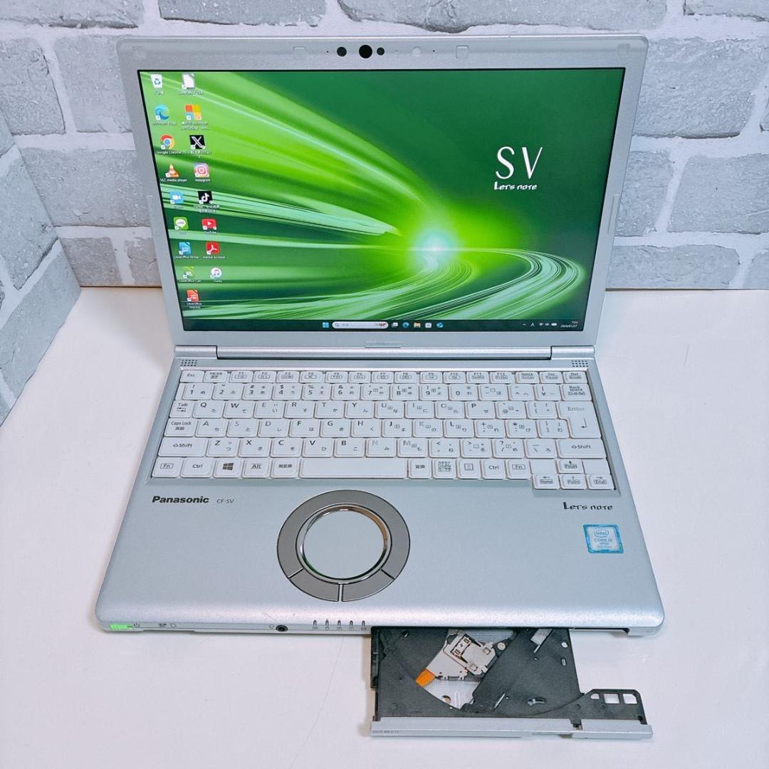 レッツノート DVD SSD Windows11 ノートパソコン 初期設定済