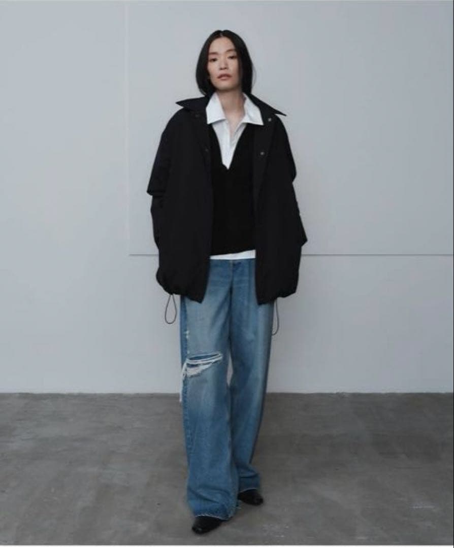 Plage 撥水tailored puff コート 36