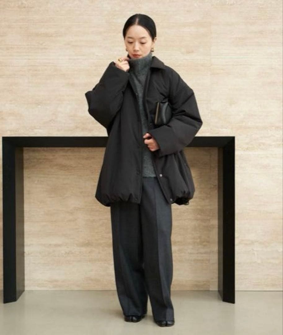 Plage 撥水tailored puff コート 36