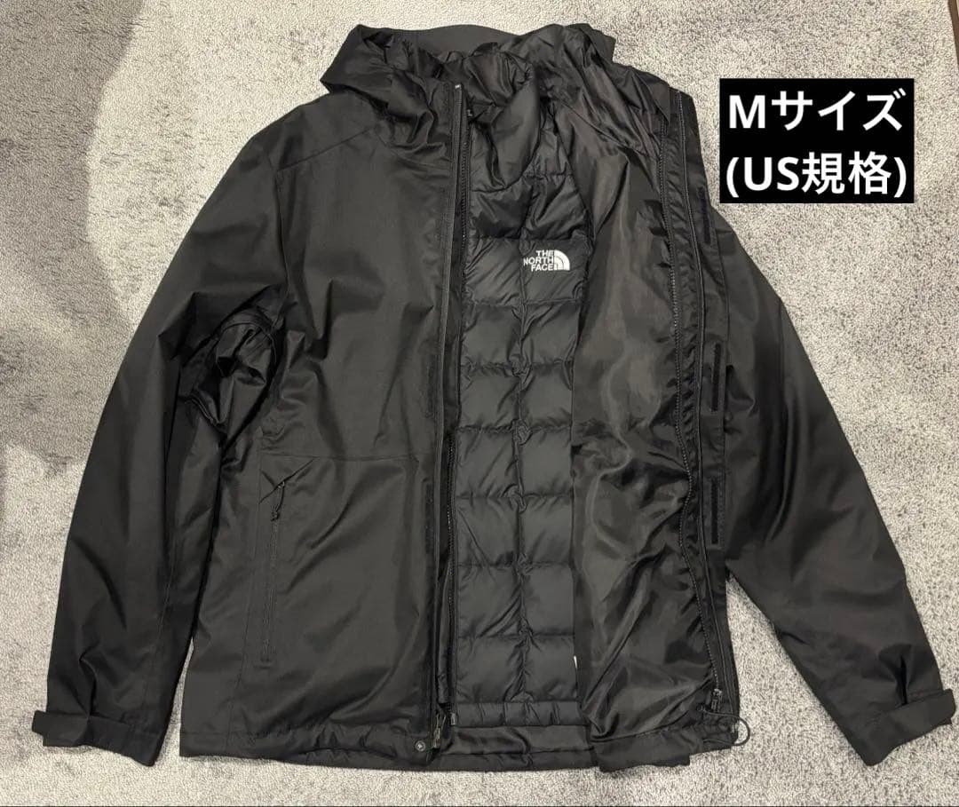 ノースフェイス トリクライメイトジャケット ダウンジャケット付　M(USサイズ)