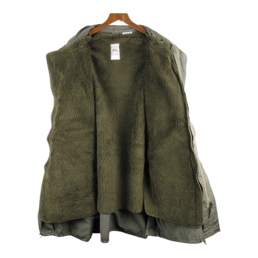 実物 86年 フランス軍 仏軍 M-64 モッズコート ライナー付 92C