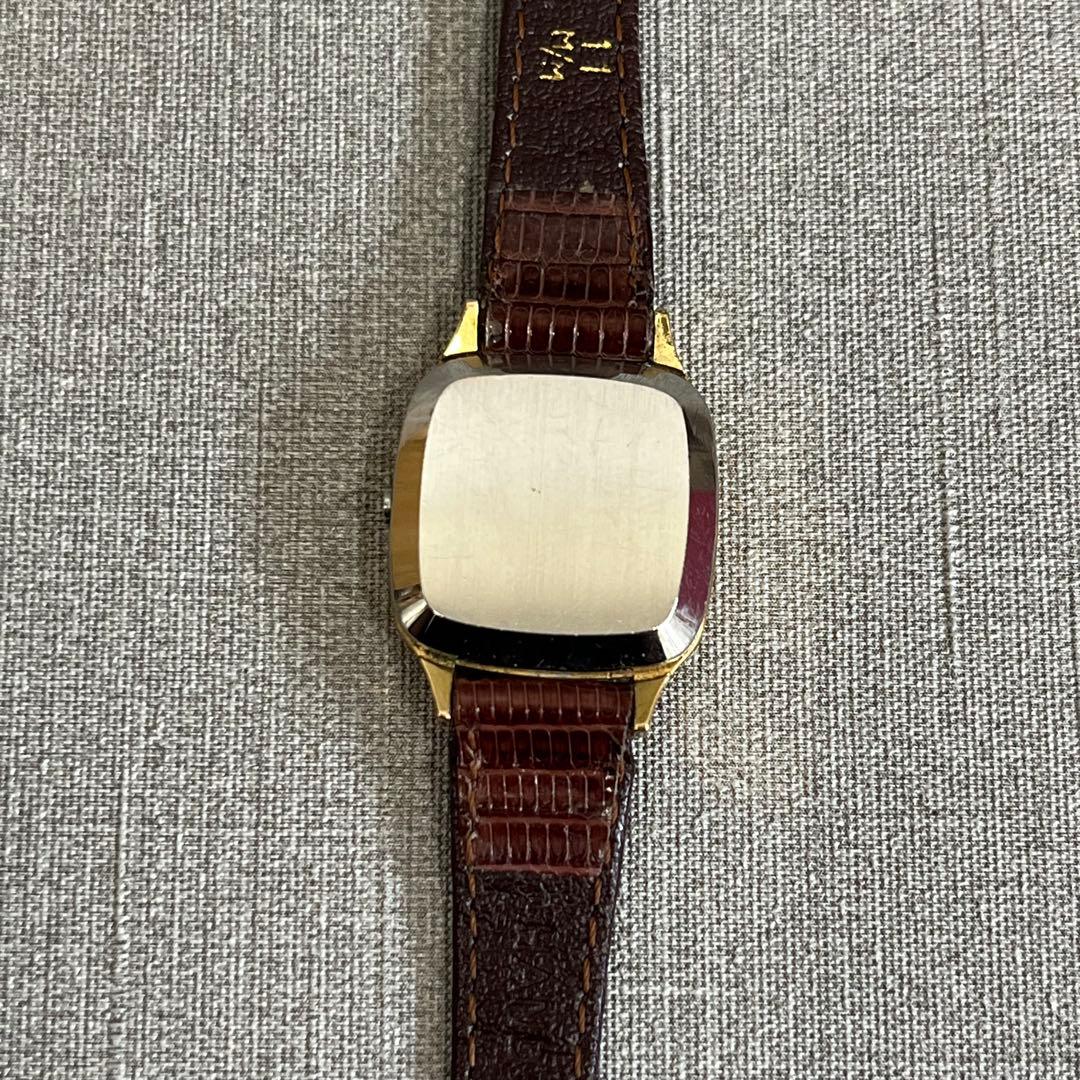 【H】希少✨OMEGA DeVille ゴールド　腕時計　稼動品✨
