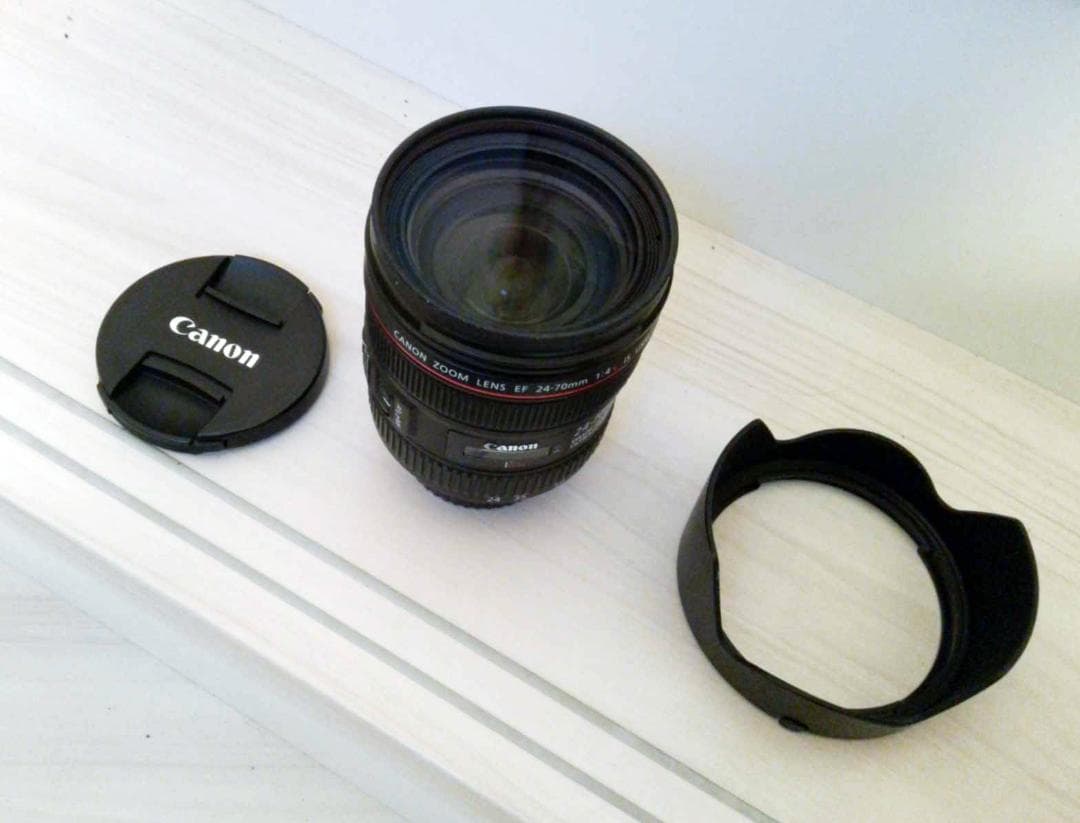 【極美品】Canon EF 24-70mm F4 L IS USM　フィルター付