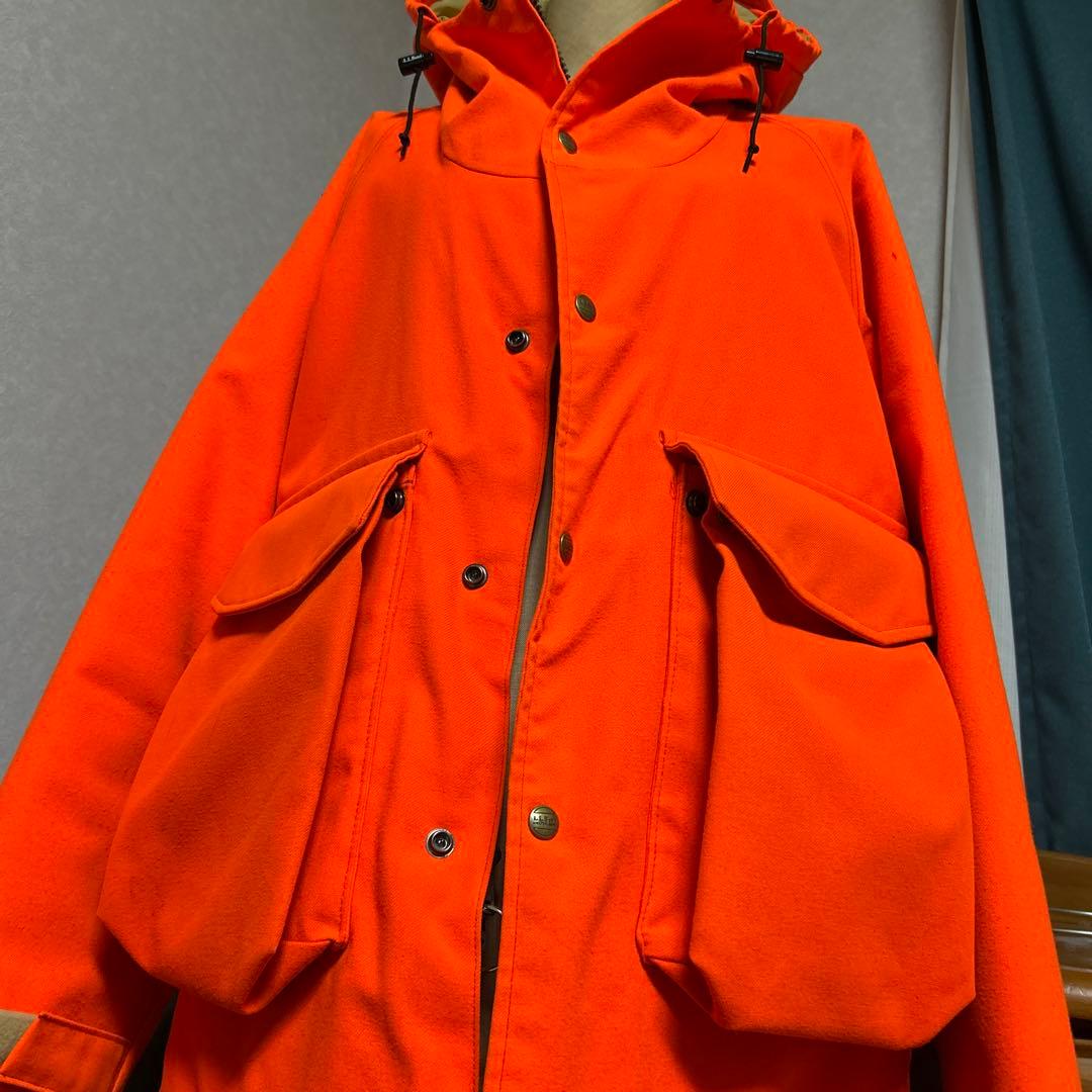 80s LL Bean USA製ゴアテックス　ハンティングジャケット　オレンジ