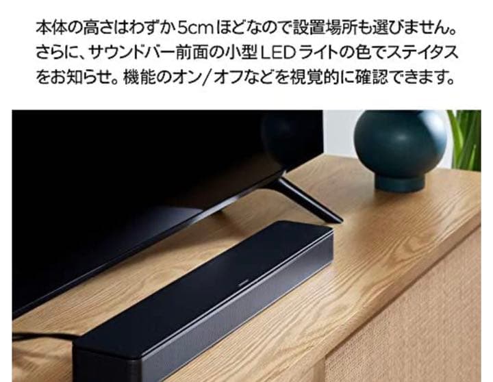 BOSE シアターラックシステム Bose TV Speaker ブラック