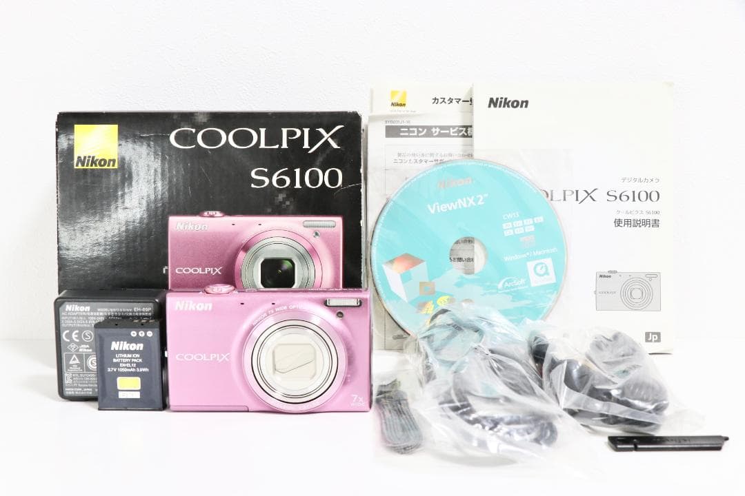 ■ 美品 ■ ニコン Nikon COOLPIX S6100 ピンク
