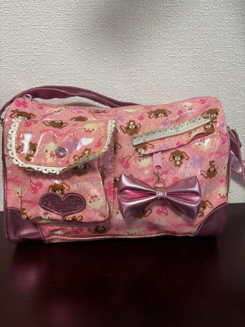シュガーバニーズ ショルダーバッグ 平成レトロ　サンリオ