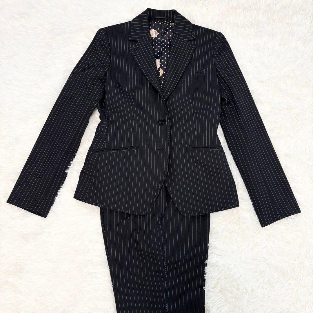 Paul Smith BLACK レディース スーツ ストライプ ブラック 42