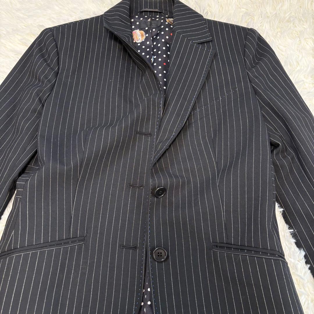 Paul Smith BLACK レディース スーツ ストライプ ブラック 42