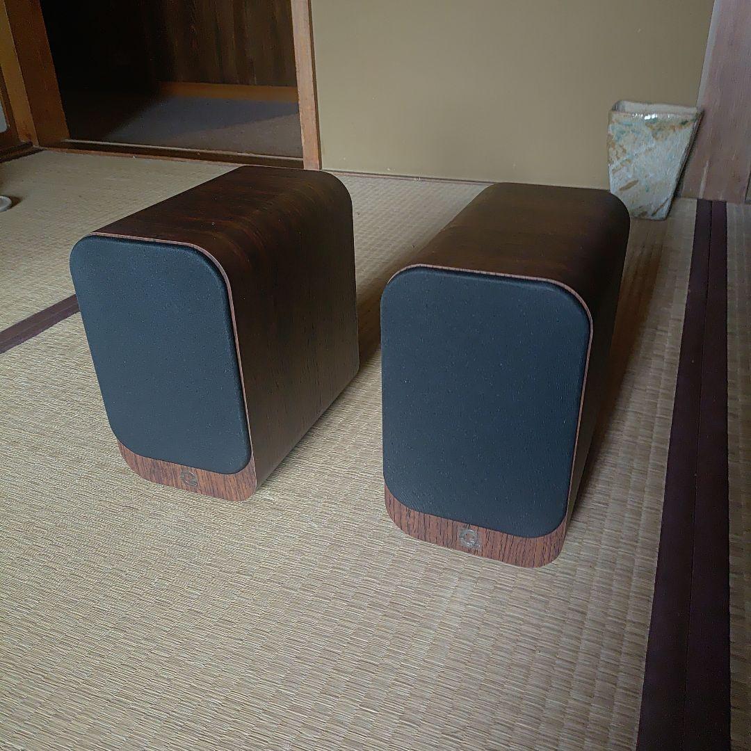 Q Acoustics 3010i　現行品ウォールナットブックシェルフスピーカー