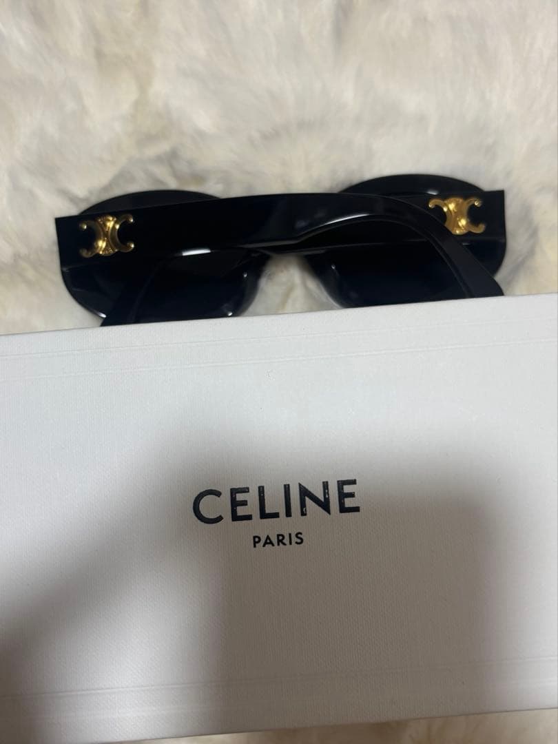 CELINE ブラック サングラス トリオンフ