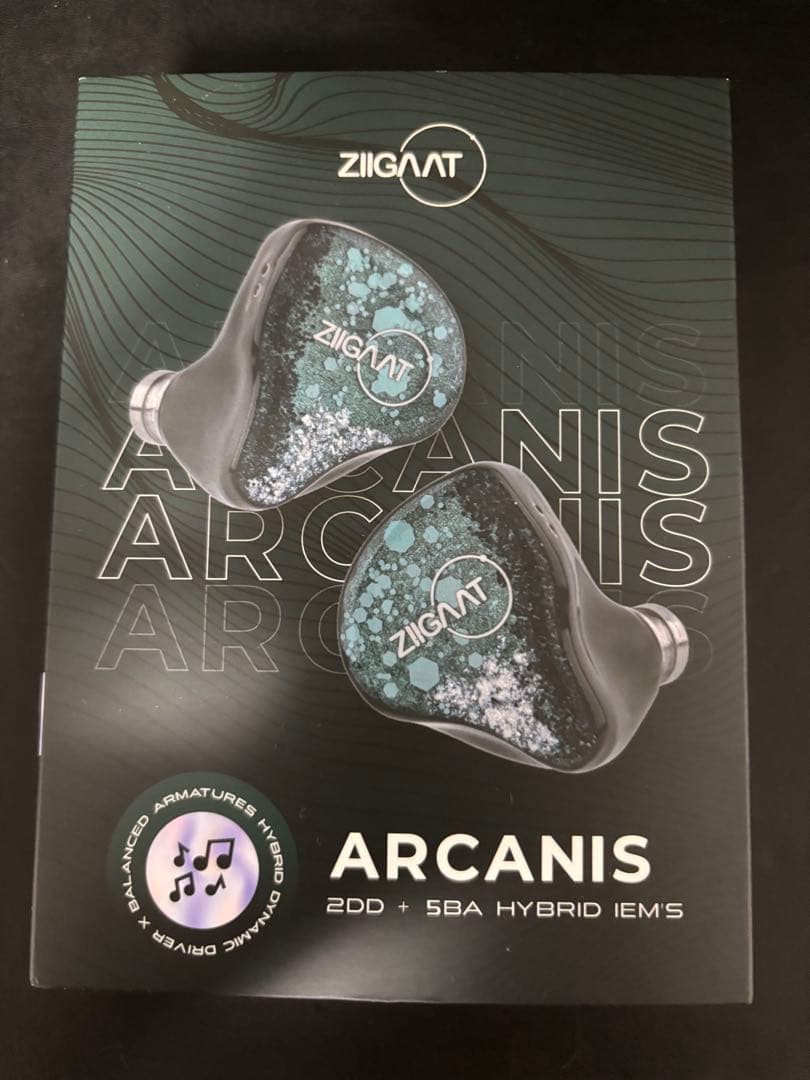 イヤホン ZiiGaat ARCANIS 3.5mm