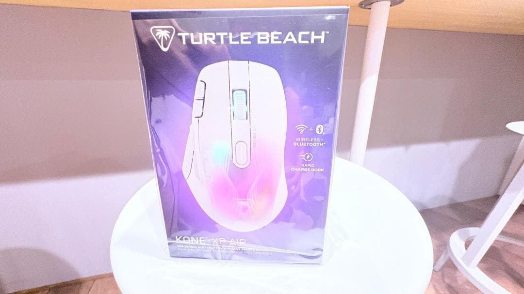 新品未開封 ゲーミングマウス kone xp air 充電ドック付