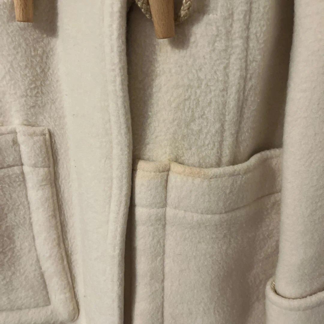 正規品★Burberry Britバーバリー★アイボリー ダッフルコート