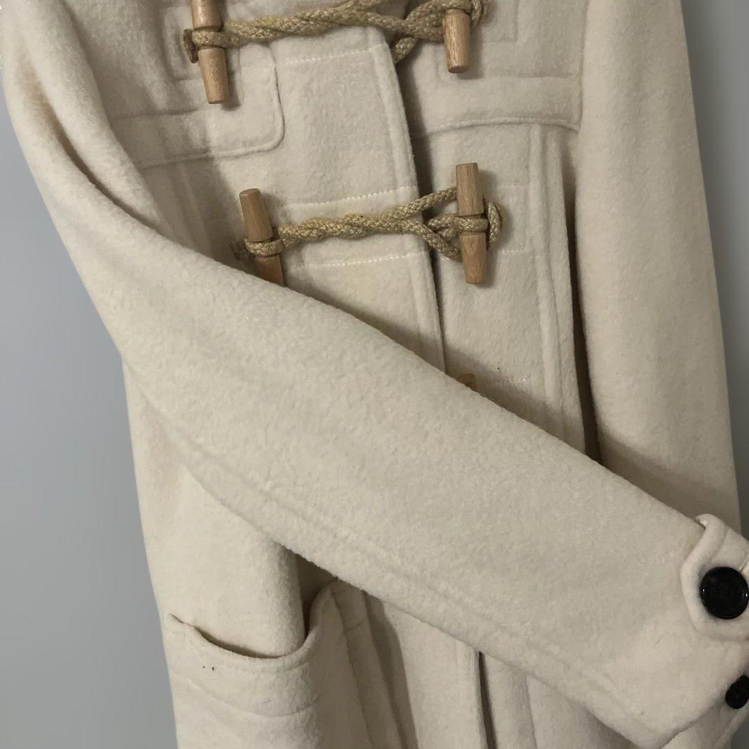 正規品★Burberry Britバーバリー★アイボリー ダッフルコート