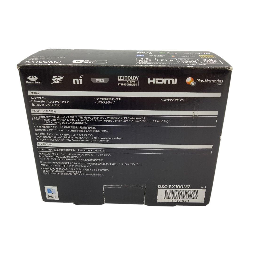 ソニー 人気！Cyber-shot　DSC-RX100M2 デジタルカメラ