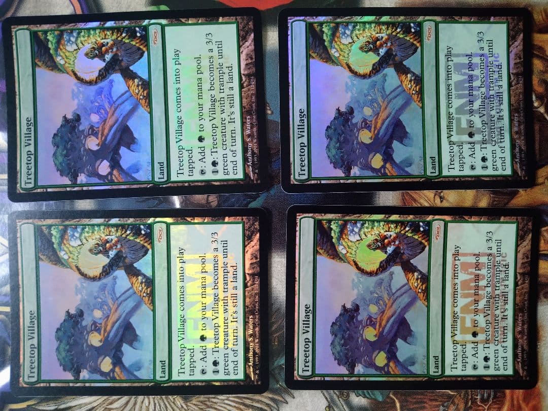 樹上の村 Foil4枚セット