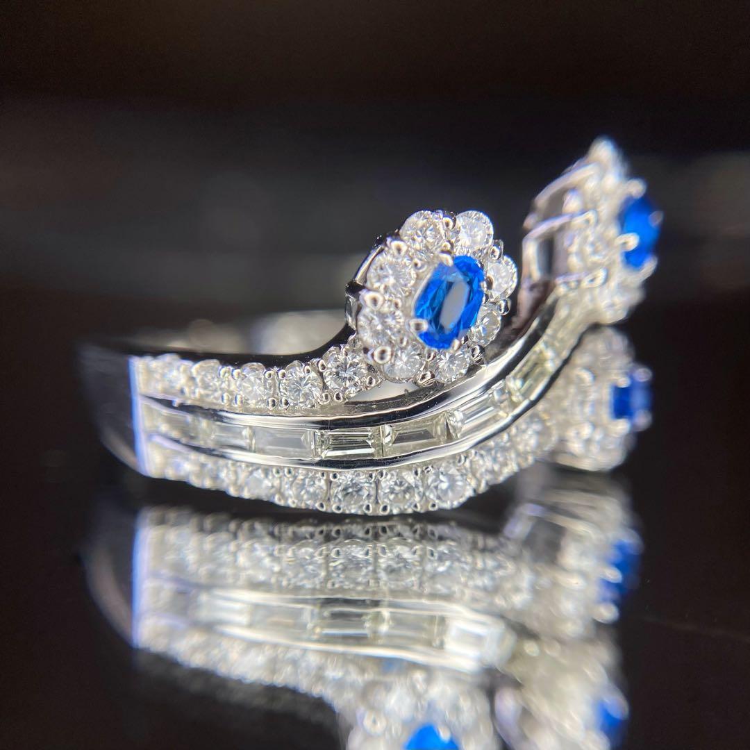 『専用です』天然 アウイナイト ダイヤモンド 計0.96ct PT950