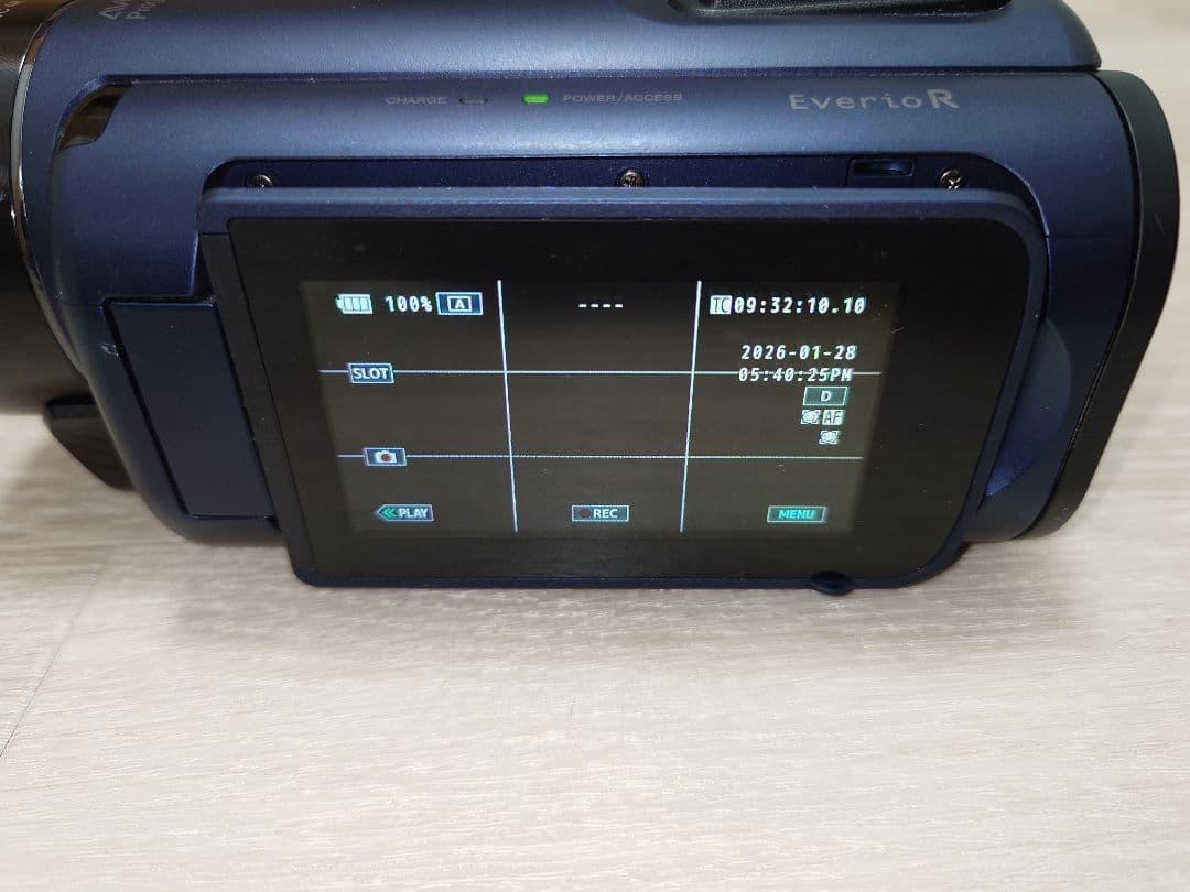 JVC　Everio R　ビデオカメラ　GZ-RY980-A　4K撮影　防水防塵