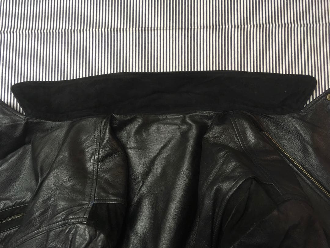 ワークリーフ Workleaf ライダース レザージャケット 革ジャン ブルゾン