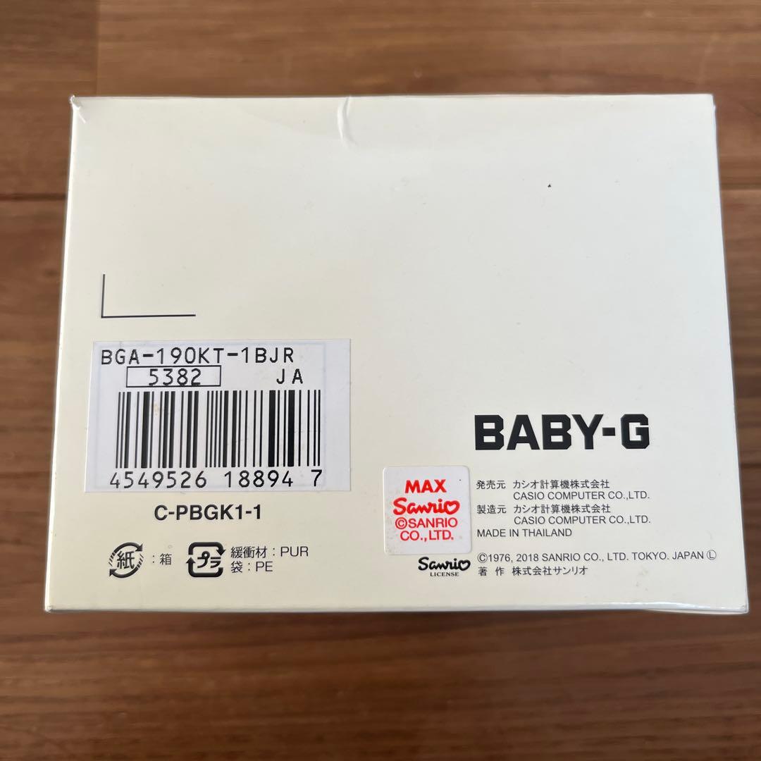未使用 BABY-G HELLO KITTY コラボ 腕時計 キティちゃん