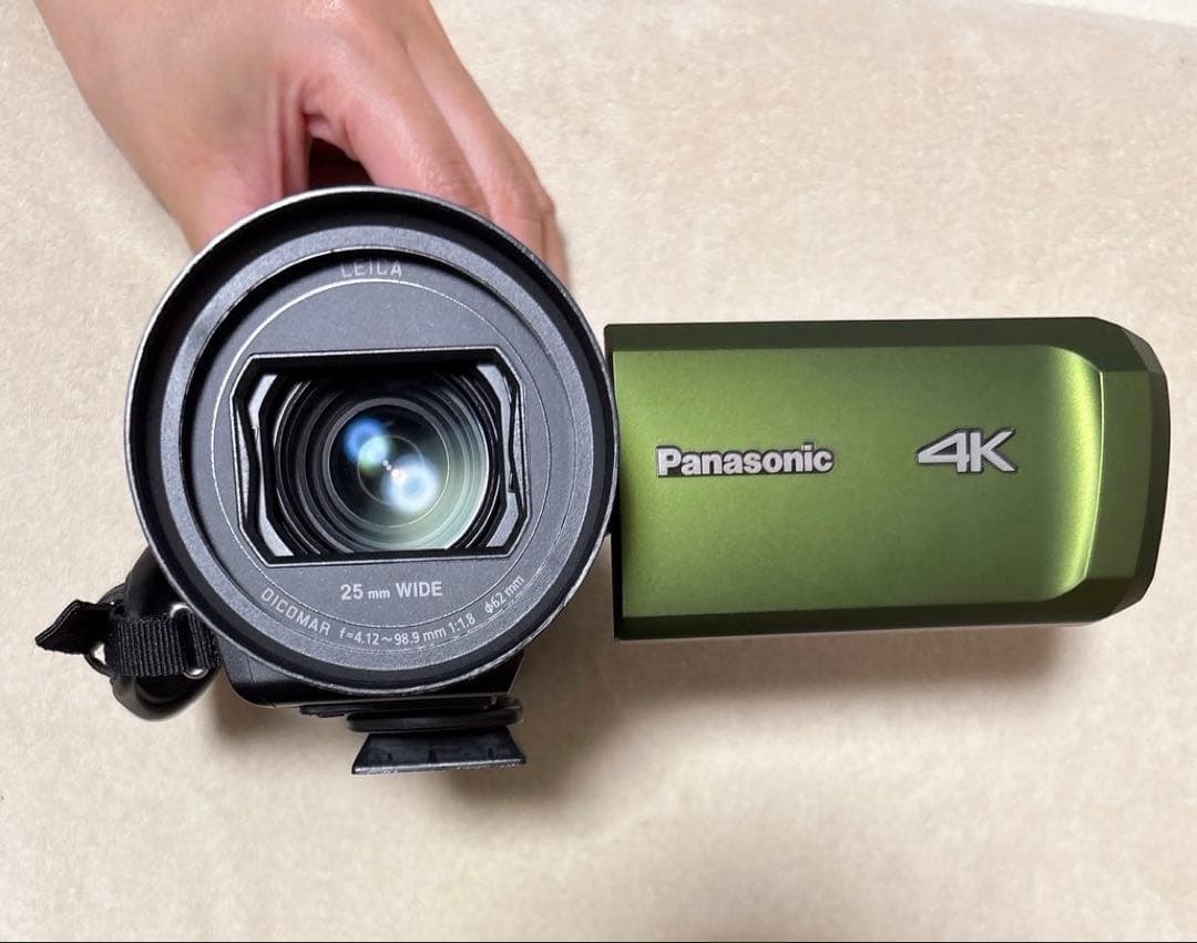 Panasonic 4K ビデオカメラ HC-VX2M