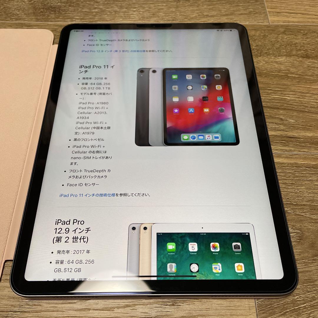 iPad pro 11インチ apple 256GB WiFiモデル