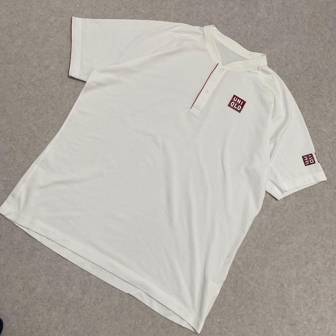 ユニクロ　テニスウェア　上下セット　ロジャーフェデラー　全英モデル　美品✨XL