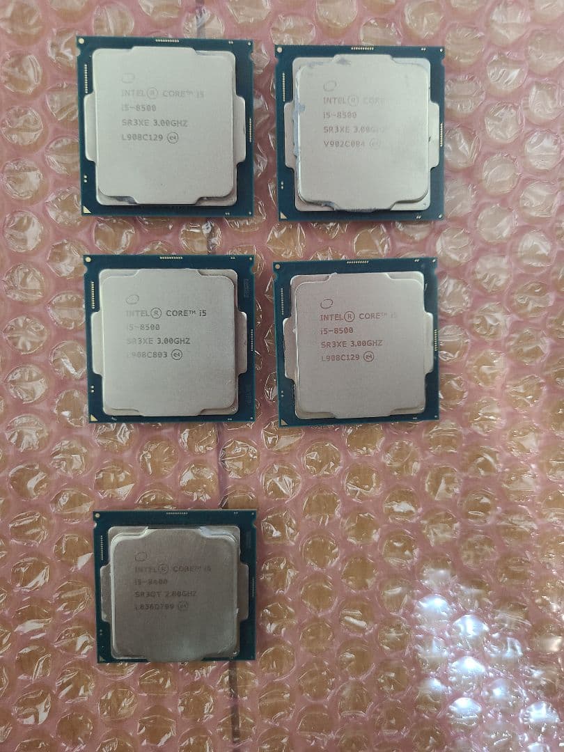 intel Core i5-8500 8400 5個セット