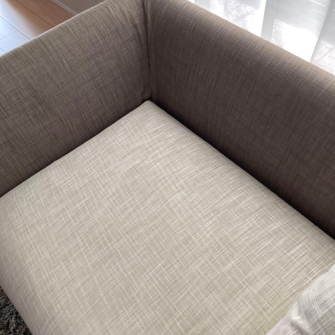 Tai artflex ベージュファブリックソファ　 Aソファ10