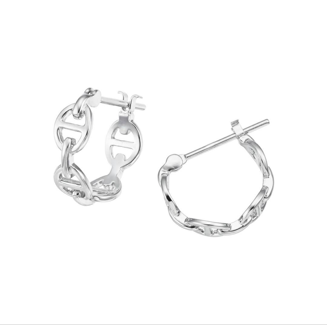 TSUTSUMI ピアス K10ホワイトゴールド