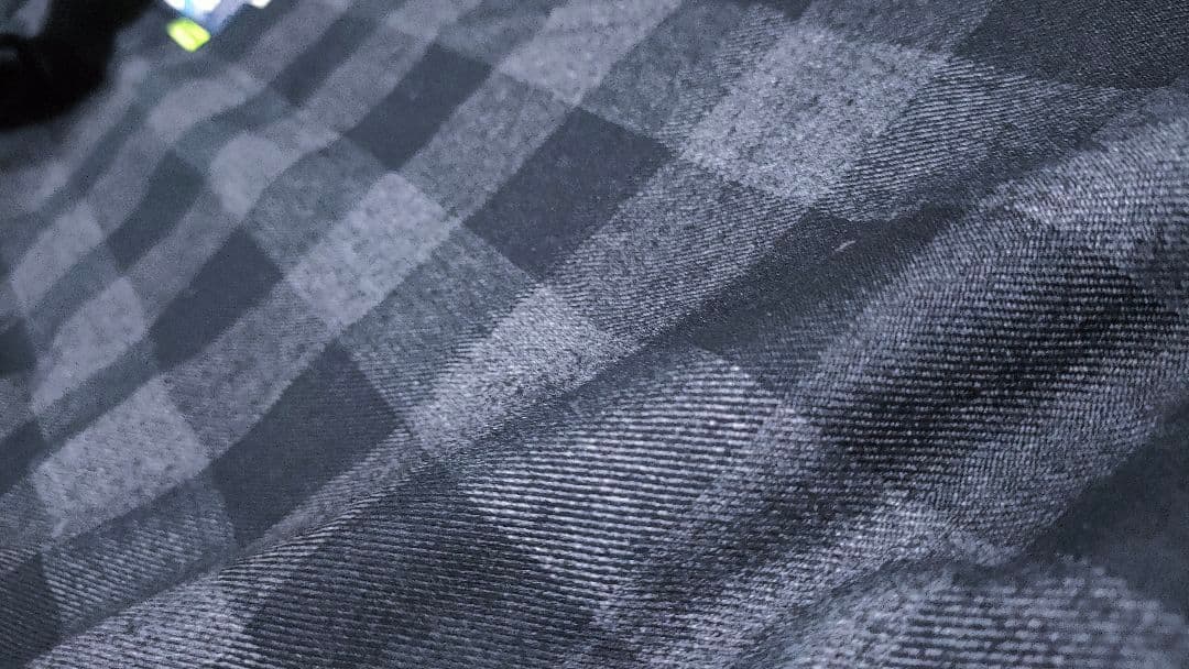 【BURTON バートン】スノーボードウェア メンズL チェック コットンライク