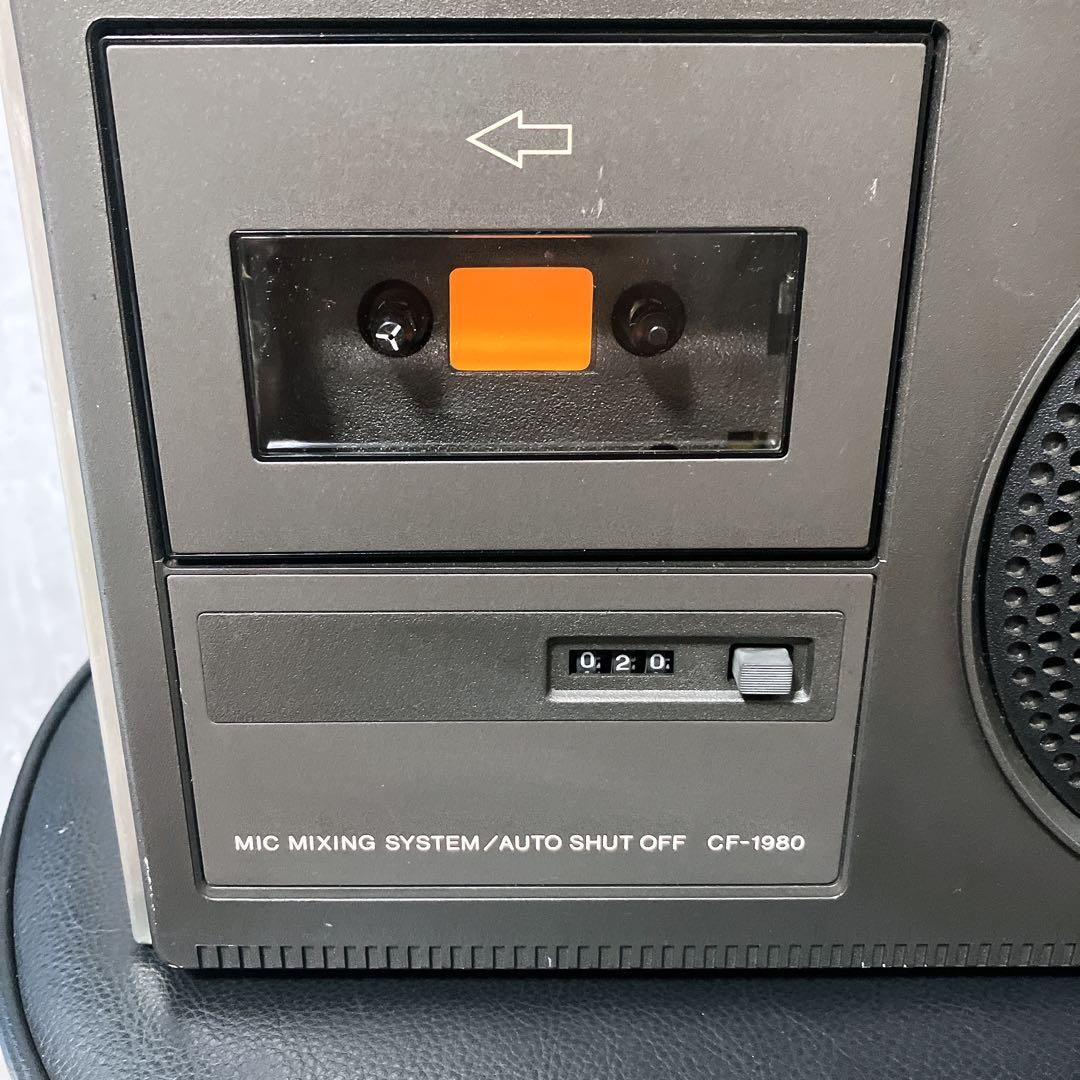 【希少】ソニー ラジカセ cf-1980 カセット FM AM 再生確認済み