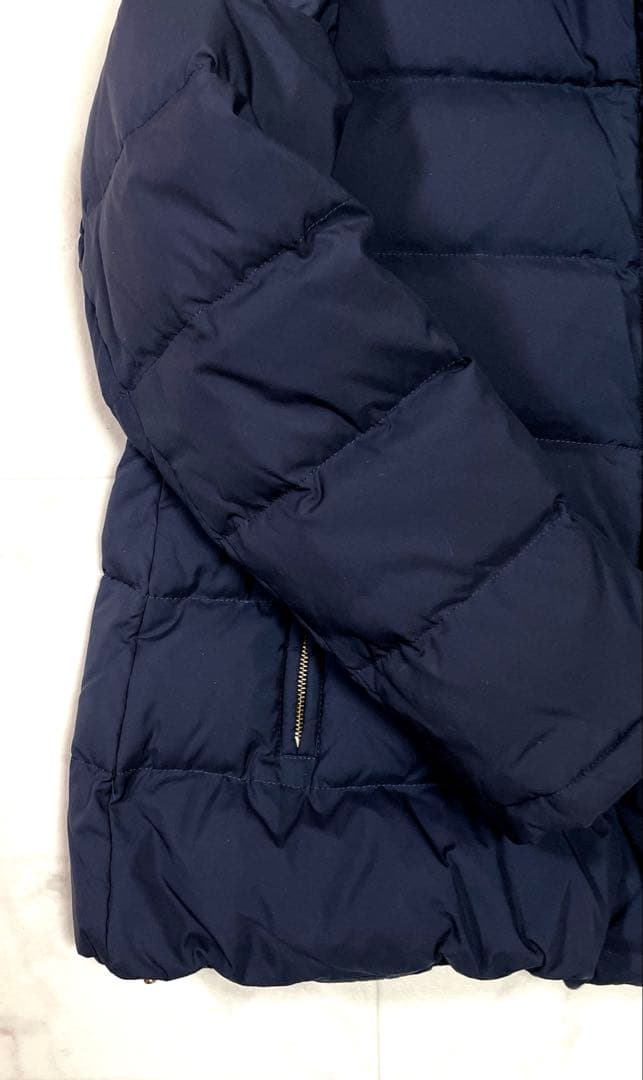 ☆美品☆ イエナ 定価46,200円 Pタフタ ショートダウンコート36ネイビー