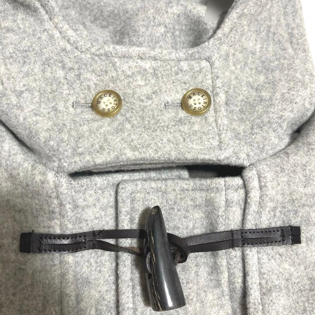 【美品】マッキントッシュロンドン メルトンウール　ダッフルコート　ロング　38