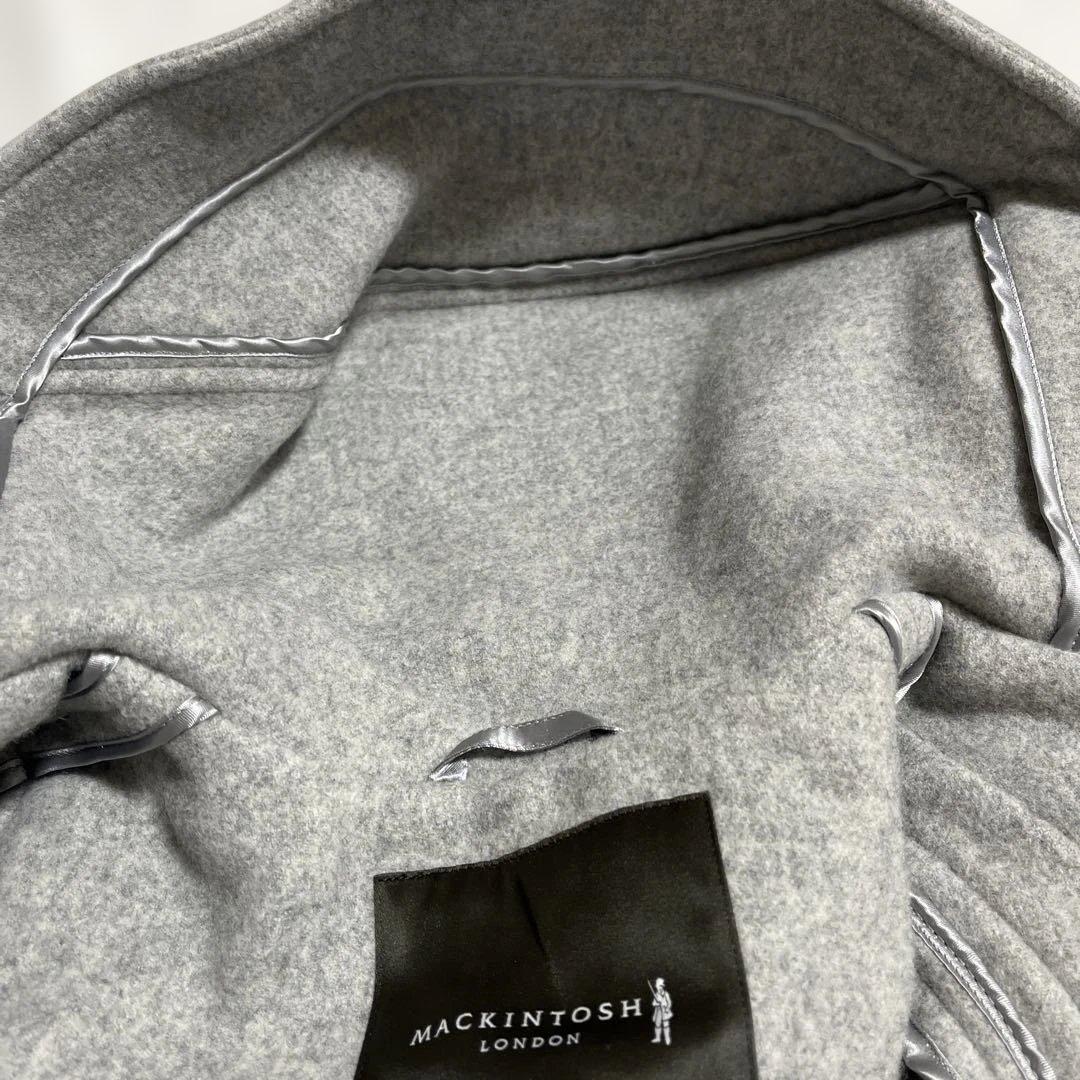 【美品】マッキントッシュロンドン メルトンウール　ダッフルコート　ロング　38